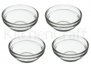 Kitchen Craft set of 4 Pinch Bowls (7.5cm / 3" / 55ml)
